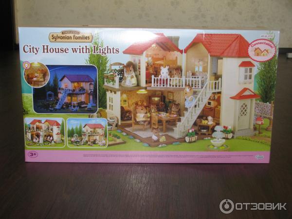 Большой Дом Sylvanian Families со светом 