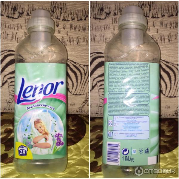 Концентрированный кондиционер для белья Lenor Альпийские луга фото