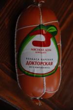 Колбаса вареная "Мясной дом Бородина" Докторская фото