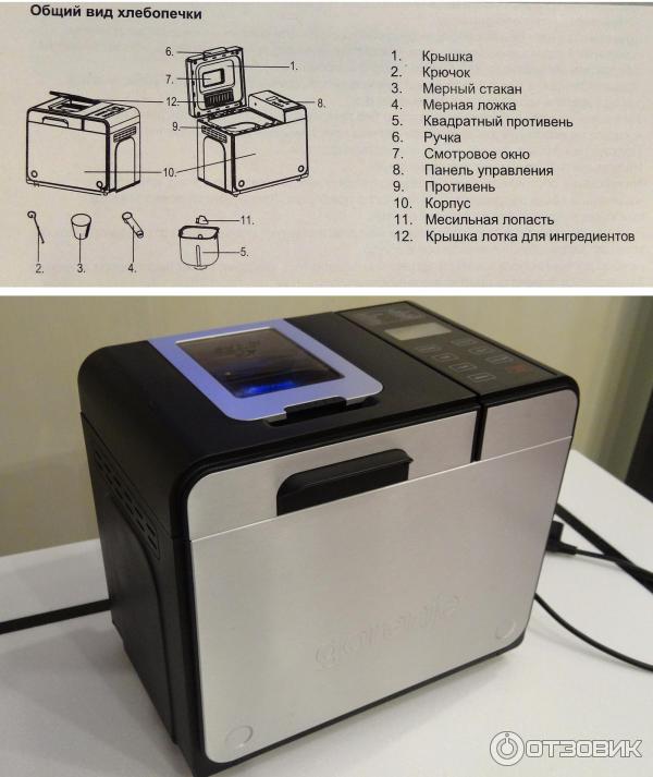 Отзывы о хлебопечках