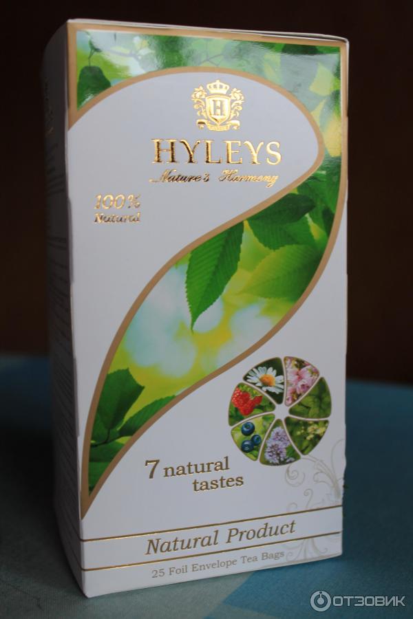 Чай Hyleys Nature's Harmony 7 вкусов фото