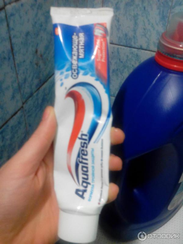 Зубная паста Aquafresh 3 фото