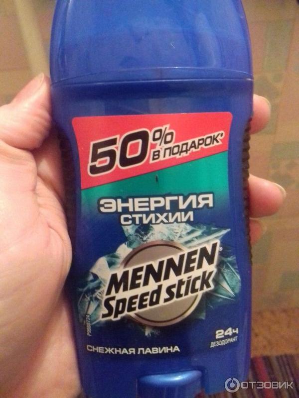 Дезодорант для мужчин Mennen Speed Stick Энергия стихии фото