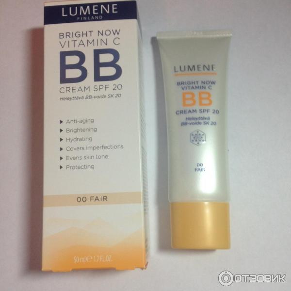 BB крем Lumene Bright Now Vitamin C SPF 20 фото