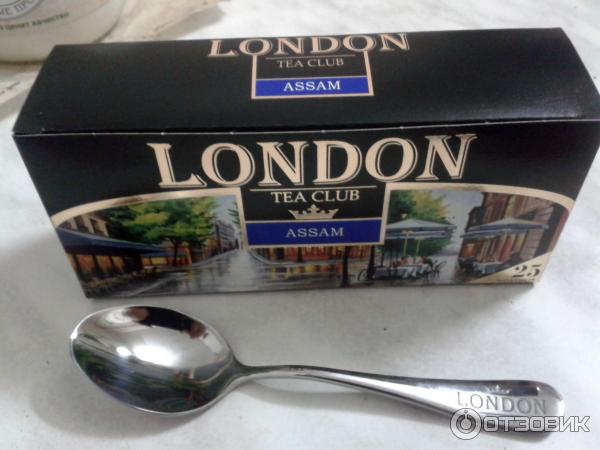 Чай черный байховый гранулированный London Tea Club Assam в пакетиках фото