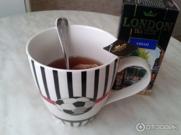 Чай черный байховый гранулированный London Tea Club Assam в пакетиках фото