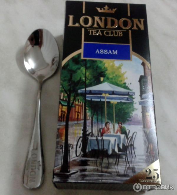 Чай черный байховый гранулированный London Tea Club Assam в пакетиках фото