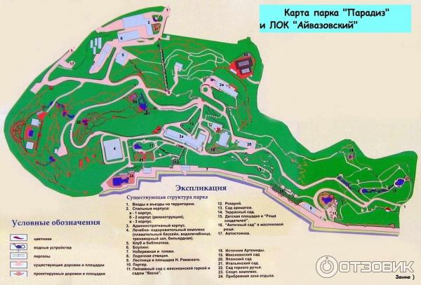 Партенит крым на карте фото Отзыв о Парк Айвазовского "Парадиз" (Россия, поселок городского типа Партенит) М