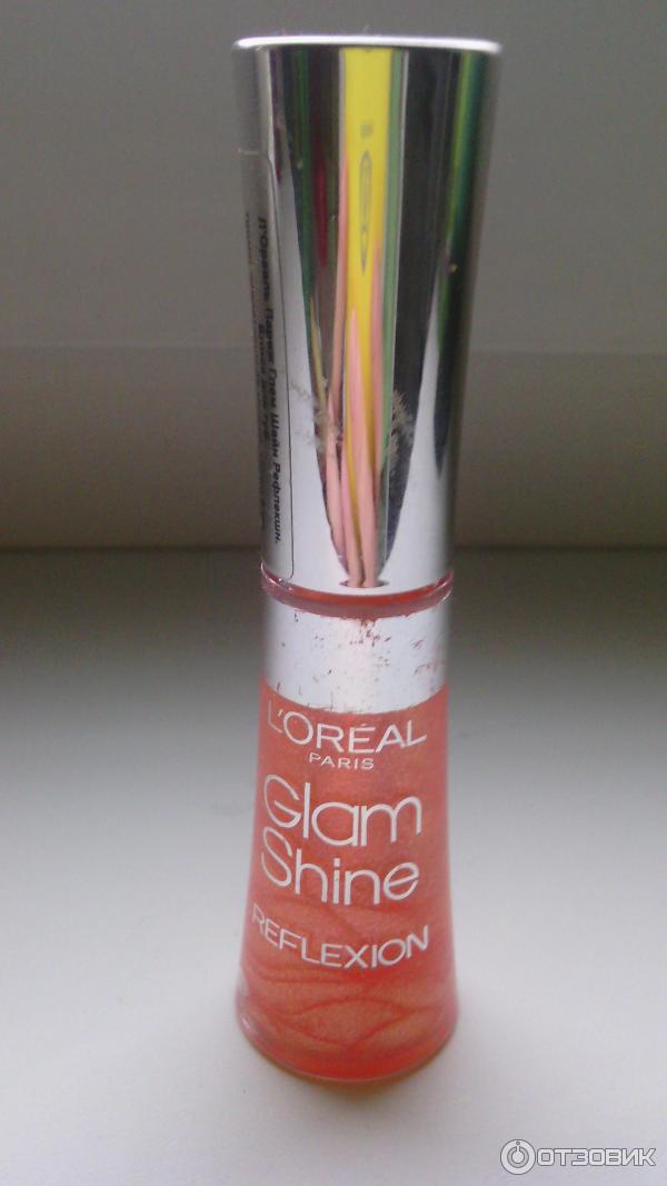 Блеск для губ Loreal Glam Shine 172 фото