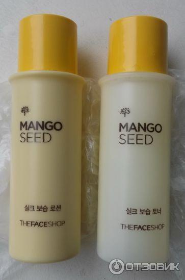 The Face Shop лосьон и тоник для лица Mango Seed Silk Moisturizing, 30 мл фото