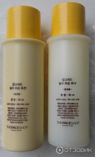 The Face Shop лосьон и тоник для лица Mango Seed Silk Moisturizing, 30 мл фото