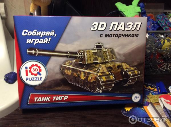 3dпазл танк тигр