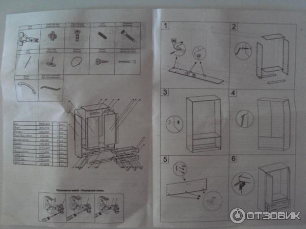 Стенка каспий инструкция по сборке