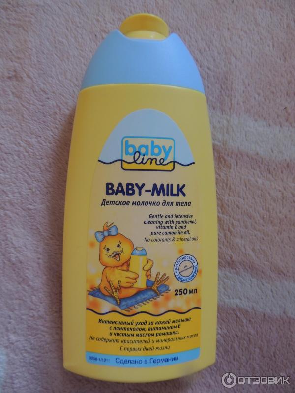 Детское молочко для тела Babyline Baby-milk фото