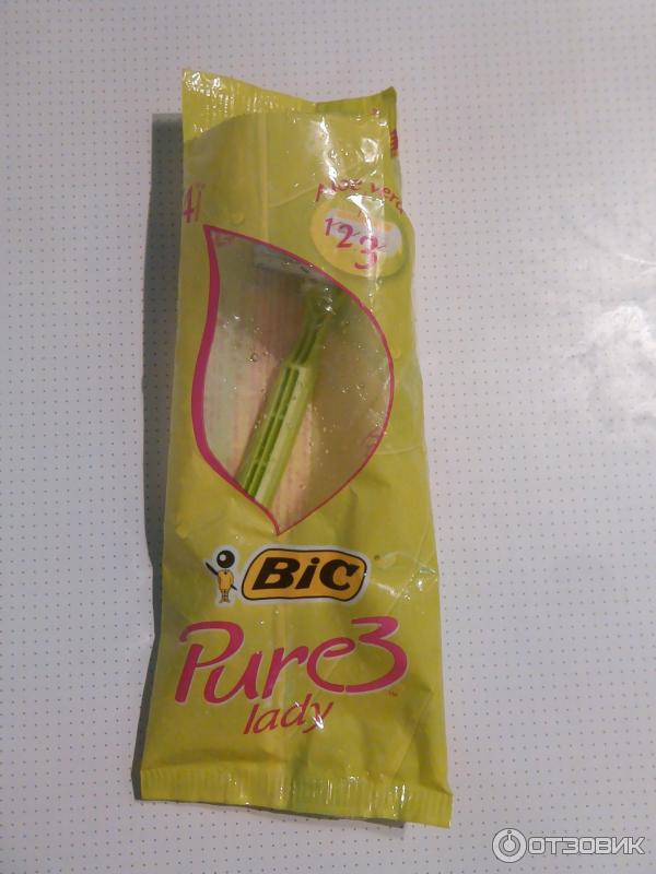 Бритвенный станок BIC Pure-3 Lady фото