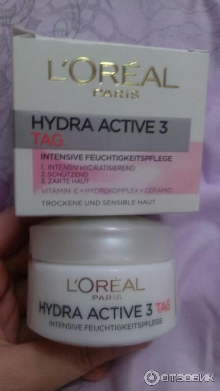 Крем для лица L'Oreal Hydra Active 3 фото