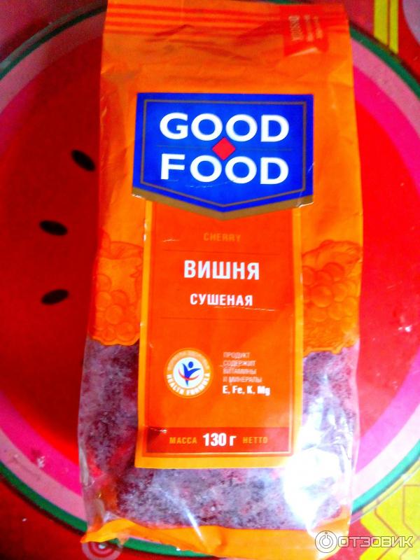 Вишня сушеная Good Food фото