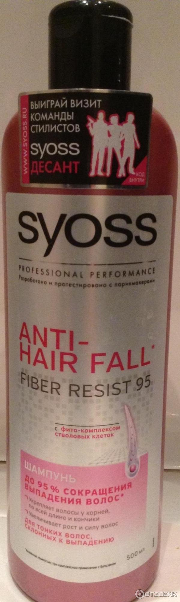 Шампунь Syoss Anti hair fall фото