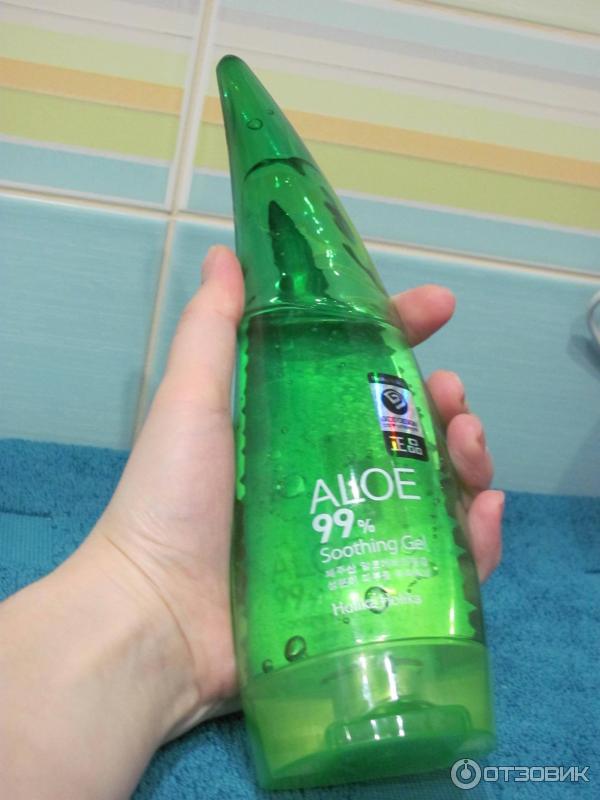 Универсальный гель для лица, тела и волос Holika Holika Aloe 99% фото