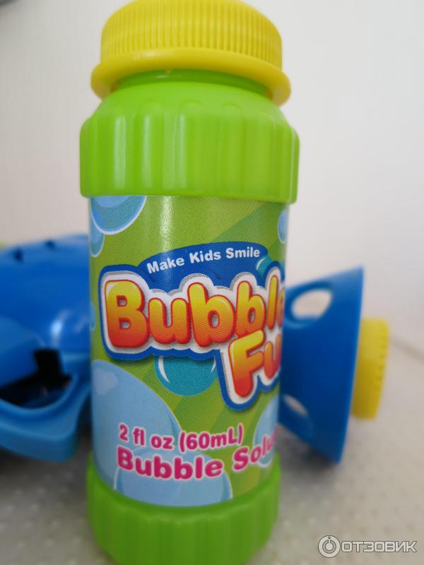 Игрушка для выдувания мыльных пузырей Bubble Fun фото