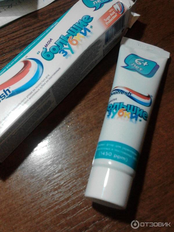 Зубная паста Aquafresh Мои большие зубки фото