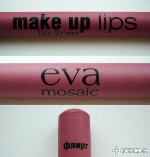 Карандаш для губ Eva Mosaic Make Up Lips фото