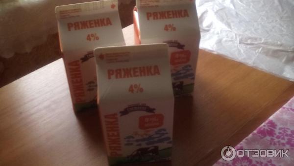 Ряженка Сметанин 4% фото