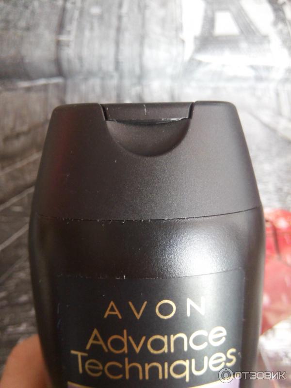 Шампунь для всех типов волос Avon Advance Techniques Секрет совершенства 10 в 1 - дизайн упаковки