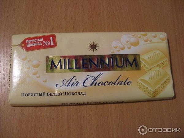 Пористый белый шоколад Millenium Air Chocolate фото