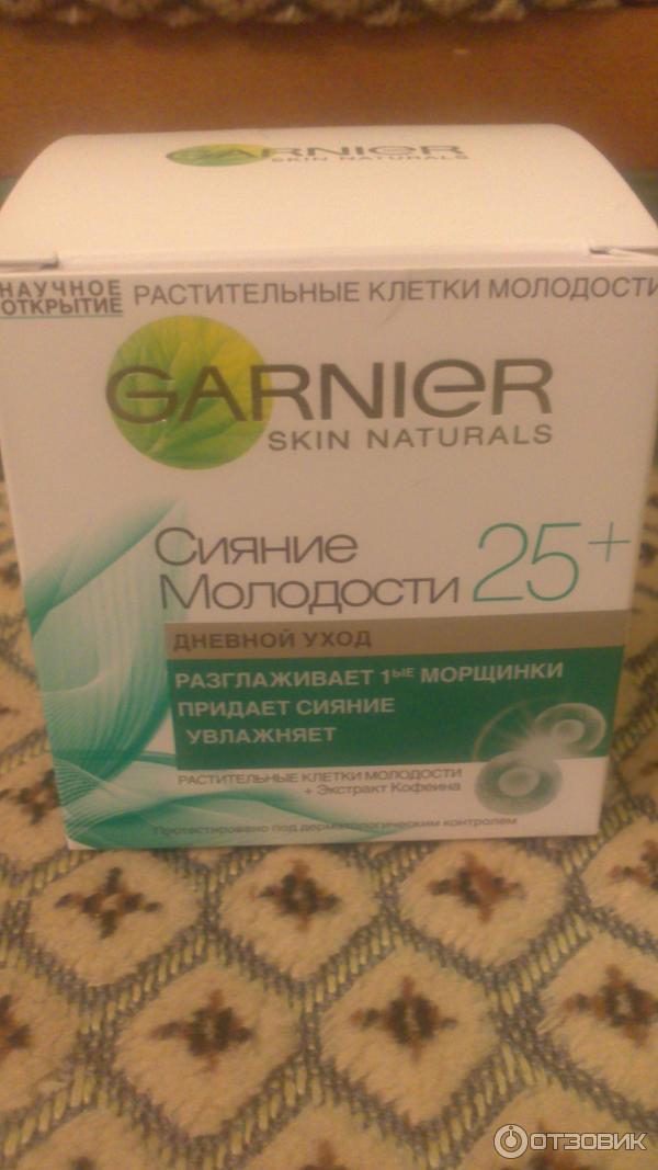 Крем для лица Garnier Сияние молодости 25+ ночной уход фото