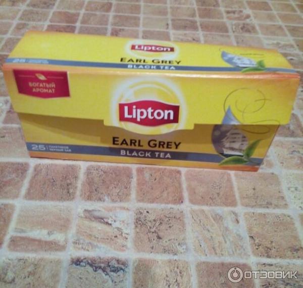 Чай Lipton Earl Grey фото