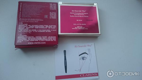 Палетка для бровей Clarins Kit Sourcils Palette Pro фото