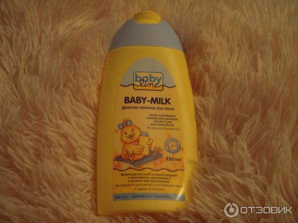 Детское молочко для тела Baby-milk от Babyline