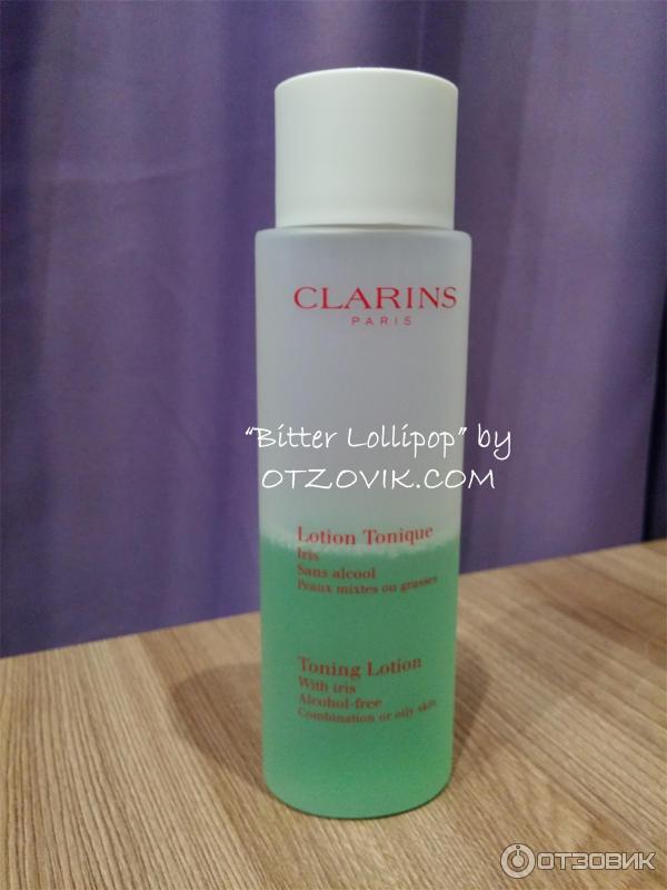 Тоник Clarins Toning Lotion With Iris фото