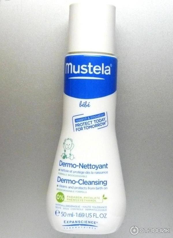 Гель для мытья Mustela Dermo-Cleansing отзыв с фото