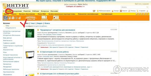 База интуит