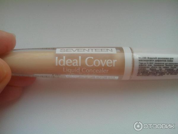 Жидкий консилер Seventeen Ideal Cover Liquid Concealer 05 фото