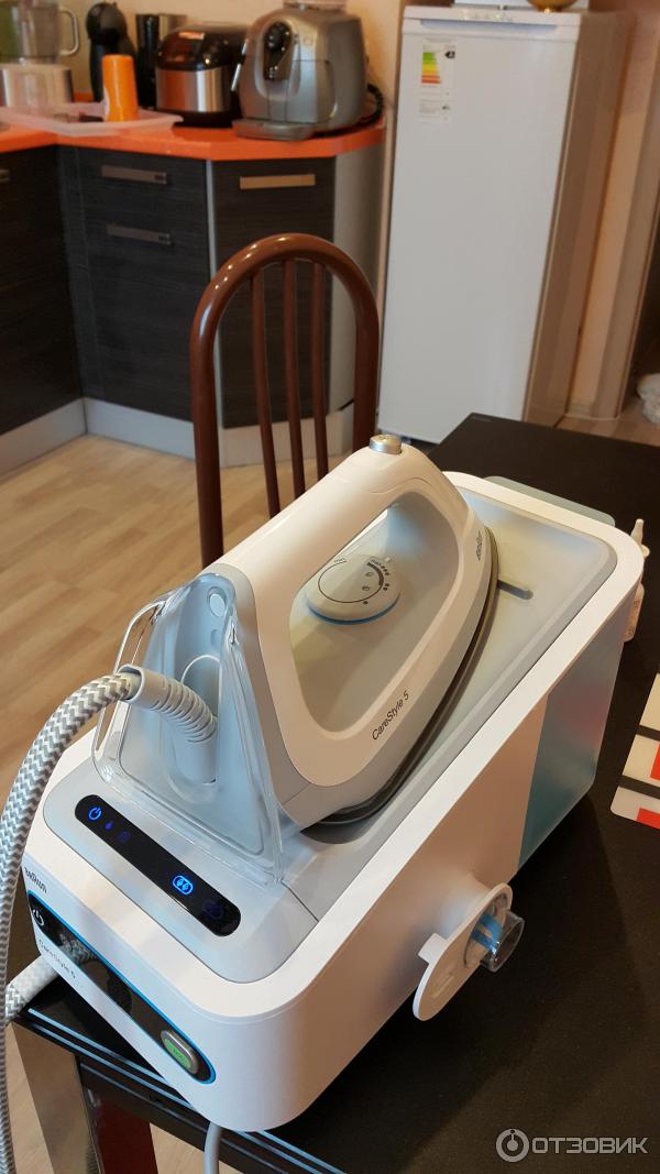 Как разобрать утюг парогенератора braun carestyle 5
