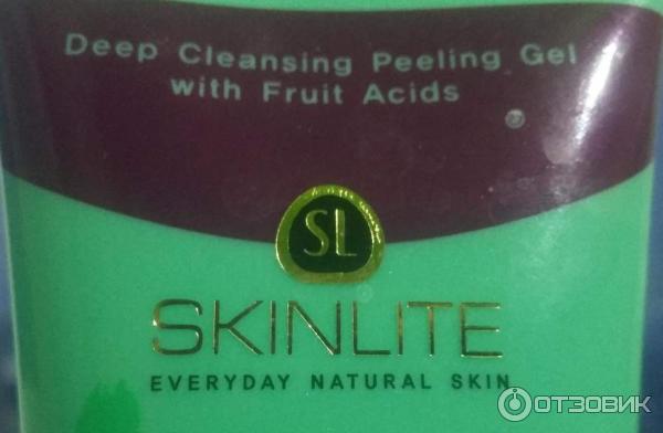 Отшелушивающий гель для лица с фруктовыми кислотами Skinlite