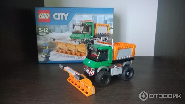 Конструктор LEGO City Great Vehicles 60083 Снегоуборочный грузовик фото