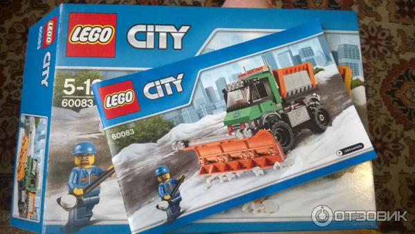 Конструктор LEGO City Great Vehicles 60083 Снегоуборочный грузовик фото