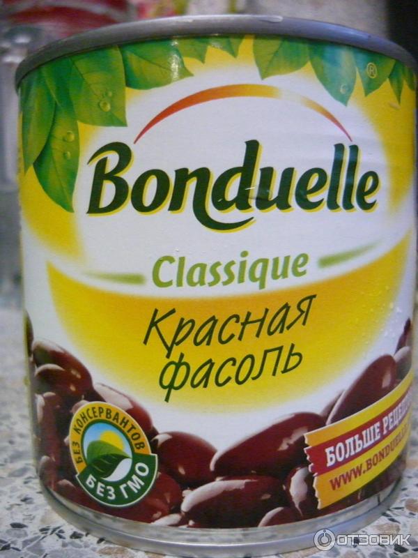 Красная фасоль Bonduelle фото