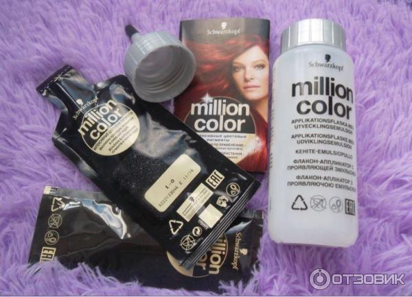 Краска для волос Schwarzkopf Gliss Kur Million color фото