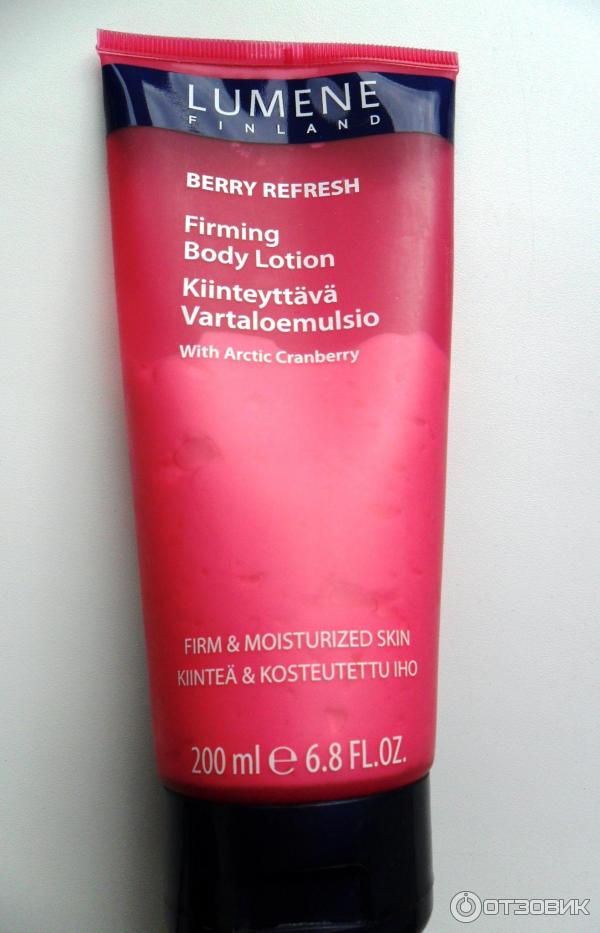 Лосьон для тела Lumene Berry Refresh Firming Body Lotion фото