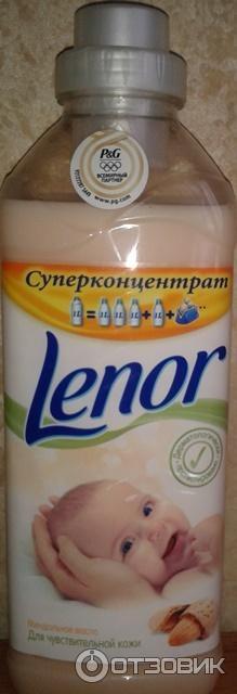 Концентрированный кондиционер для белья Lenor Миндальное масло фото