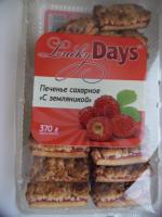 Печенье сахарное Lucky Days фото