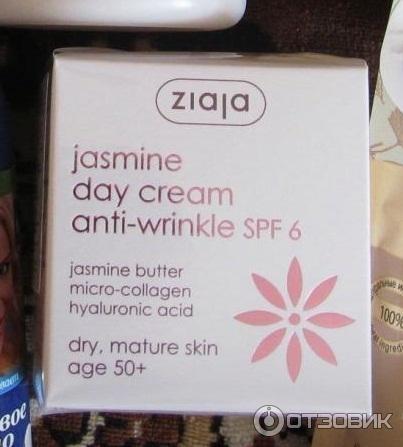 Ziaja Jasmine Day Cream Anti-Wrinkle SPF 6 50+ Крем дневной против морщин Жасмин фото