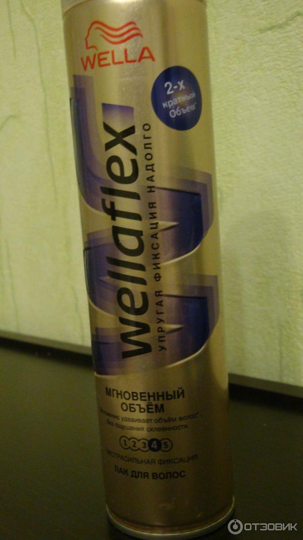 Лак для волос Wella Wellaflex Упругая фиксация надолго фото