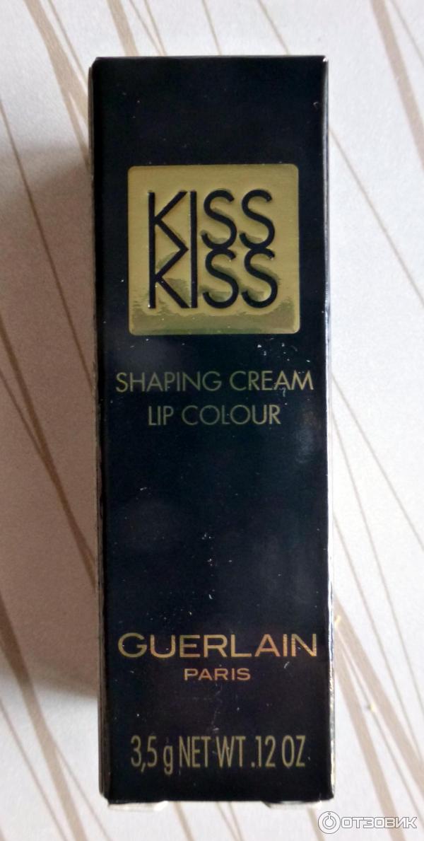 Губная помада Guerlain Kiss Kiss Lipstick Shaping Cream Lip Colour фото