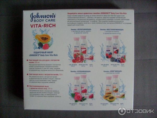 Подарочный набор JOHNSONS Body Care Vita-Rich